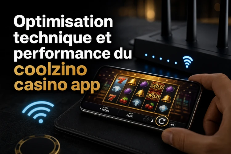 Optimisation technique et performance du coolzino casino app