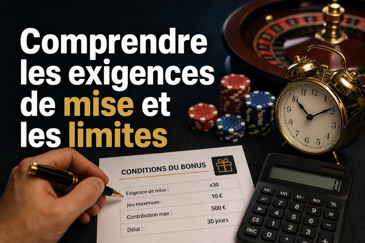 Comprendre les exigences de mise et les limites