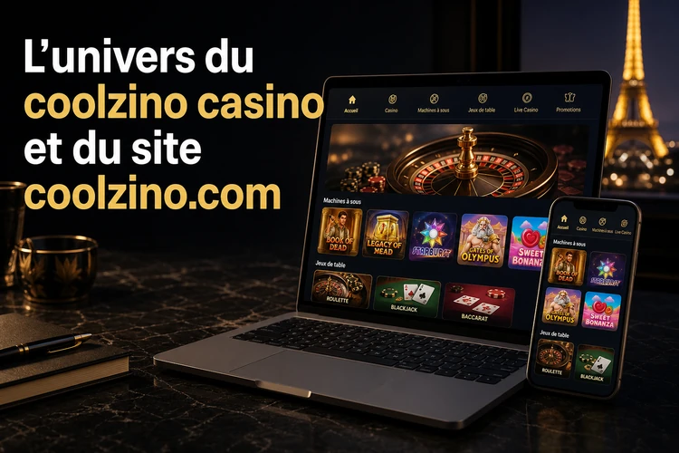 L'univers du coolzino casino et du site coolzino.com
