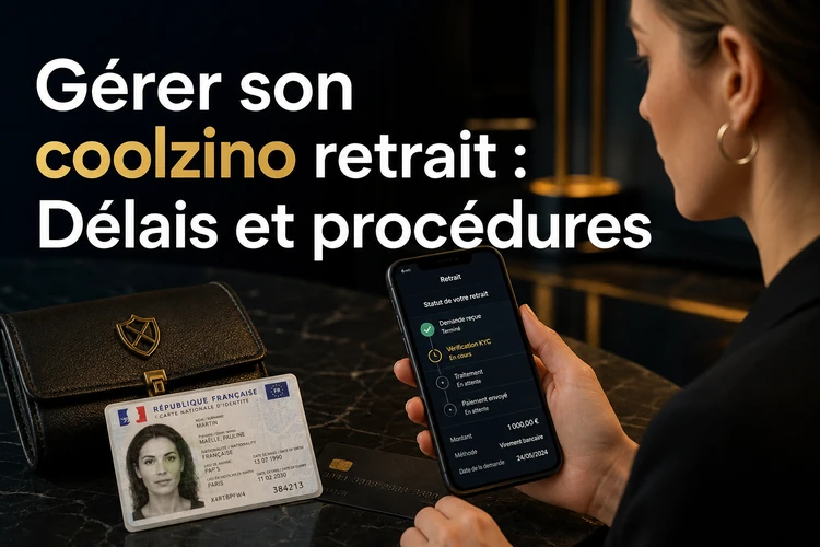 Gérer son coolzino retrait : Délais et procédures